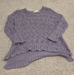 Chelsea & Theodore Women's Purple Sweater Size Xs